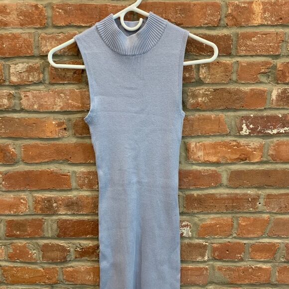 Forever 21 Blue Knit Bodycon - Picture 1 of 2